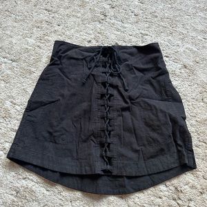 Free People Black Skirt